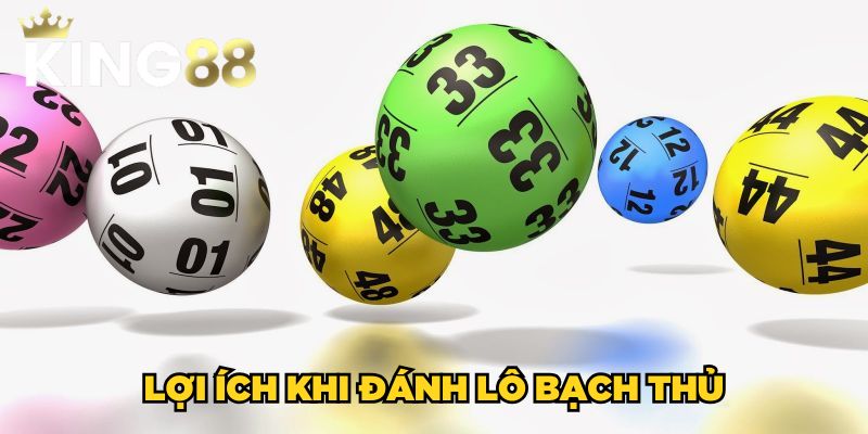 Lợi ích khi đánh lô bạch thủ