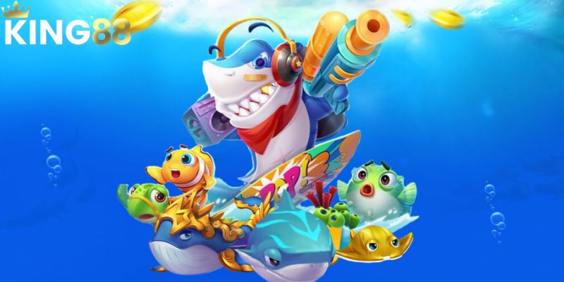 Bắn Cá Đổi Thưởng King88 - Cơ Hội Làm Giàu Có 1 Không 2 4 Săn cá online đổi tiền thật đa dạng cấp độ tại King88